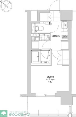 ディームス日本橋水天宮の物件間取画像